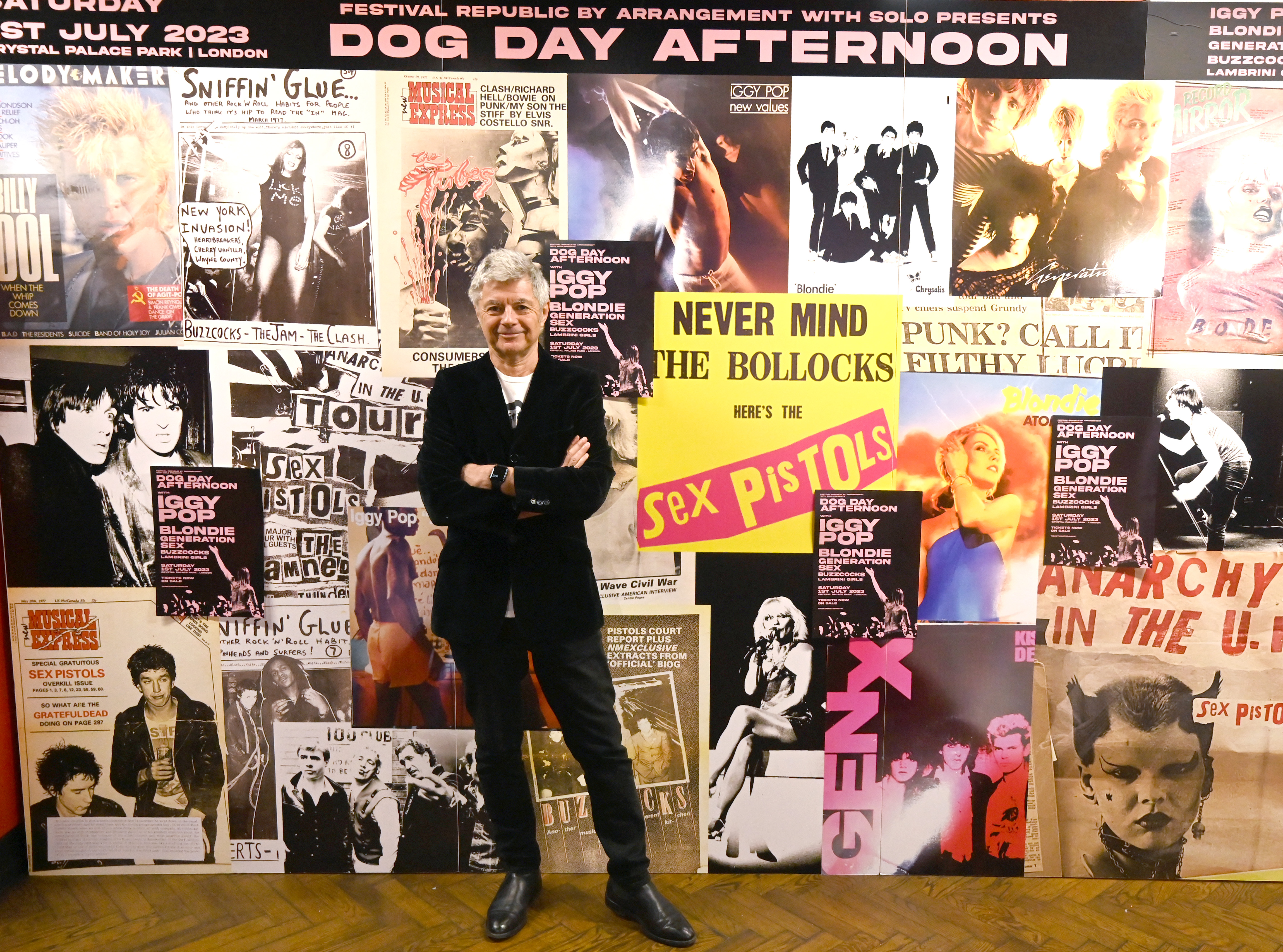 Alan Edwards at the dog day afternoon launch event.